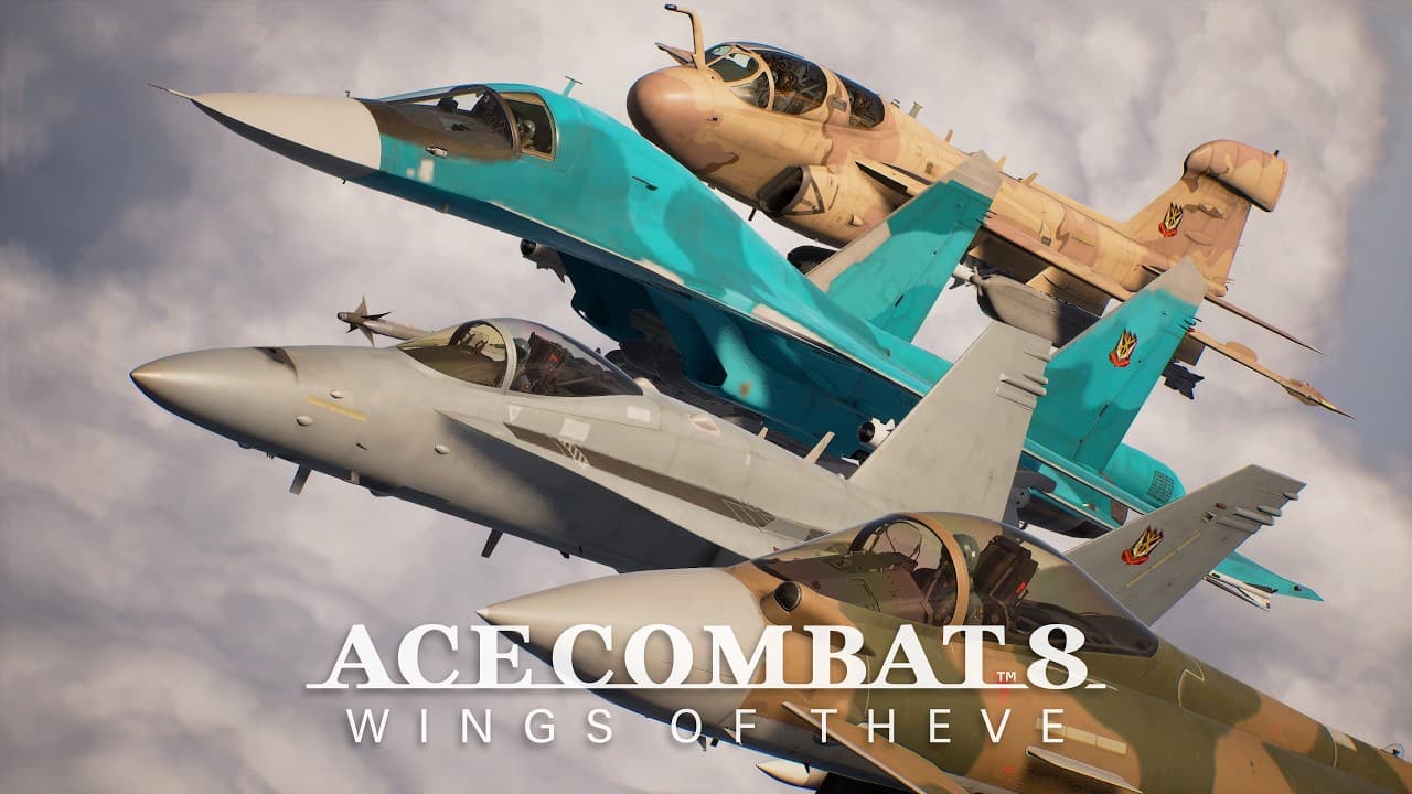 Ace Combat 8 Deluxe ya se puede jugar: Air Base, campaña y el primer vuelo de Wings of Theve