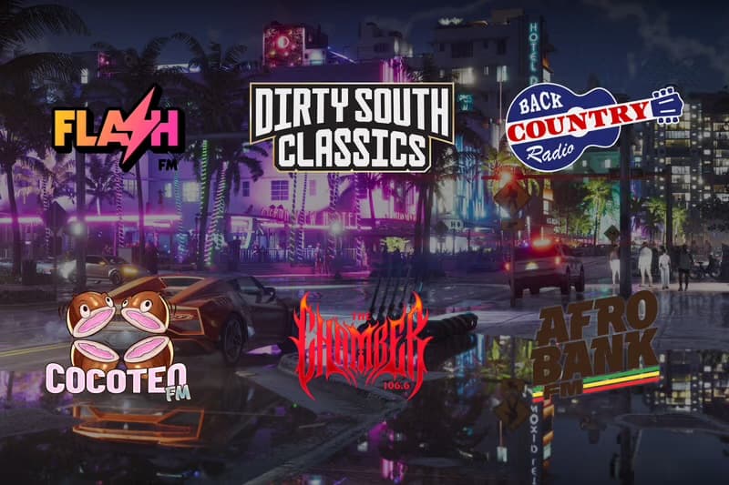 GTA 6 ya tiene radio oficial: seis emisoras, podcasts y música fuera del coche